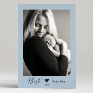 Affiche Best mom ever*Faire-part Elégant Fashion