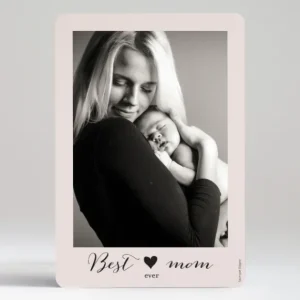 Affiche Best mom ever*Faire-part Elégant Fashion