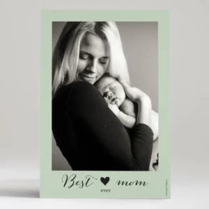 Affiche Best mom ever*Faire-part Elégant Fashion
