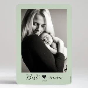 Affiche Best mom ever*Faire-part Elégant Fashion