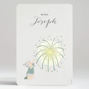 Affiche Feu d'artifice*Faire-part Elégant Online