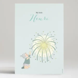 Affiche Feu d'artifice*Faire-part Elégant Online