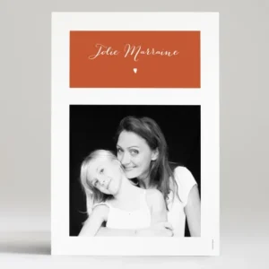 Affiche Marraine*Faire-part Elégant Discount
