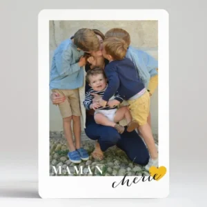 Affiche naissance Maman cherie*Faire-part Elégant Sale