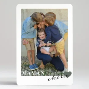 Affiche naissance Maman cherie*Faire-part Elégant Sale