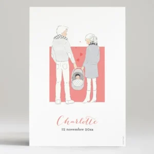 Affiche Petit amour*Faire-part Elégant Clearance