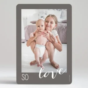 Affiche So love*Faire-part Elégant Hot
