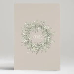 Affiche Vegetal*Faire-part Elégant Fashion