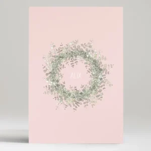 Affiche Vegetal*Faire-part Elégant Fashion