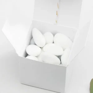 Boite dragees bapteme Bapteme classique carre*Faire-part Elégant Outlet