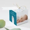 Boite dragees bapteme Bel ange liberty etoiles*Faire-part Elégant Fashion