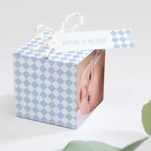 Boite dragees bapteme Douce colombe tendance*Faire-part Elégant New
