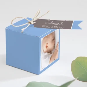Boite dragees bapteme Enfant de Dieu*Faire-part Elégant Best