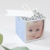 Boite dragees bapteme Petit chapelet photo liberty*Faire-part Elégant Clearance