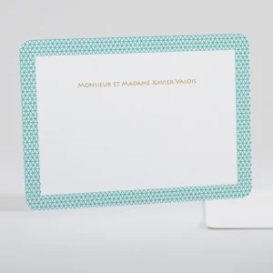 Carte de correspondance Atomes*Faire-part Elégant Clearance