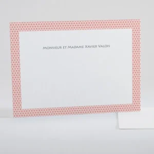 Carte de correspondance Atomes*Faire-part Elégant Clearance