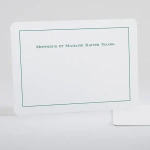 Carte de correspondance Cadre delicat*Faire-part Elégant Outlet