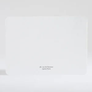 Carte de correspondance Cadre delicat*Faire-part Elégant Outlet