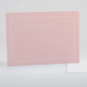 Carte de correspondance Classique couleur*Faire-part Elégant Fashion