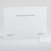 Carte de correspondance Epuree*Faire-part Elégant Clearance