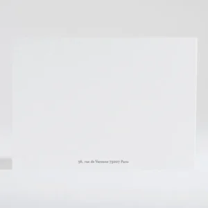 Carte de correspondance Encadrement*Faire-part Elégant Clearance