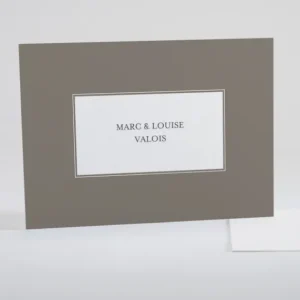 Carte de correspondance Encadrement*Faire-part Elégant Clearance