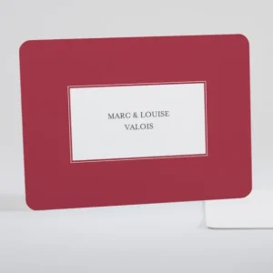 Carte de correspondance Encadrement*Faire-part Elégant Clearance
