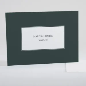 Carte de correspondance Encadrement*Faire-part Elégant Clearance