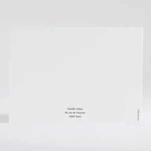 Carte de correspondance Happy family*Faire-part Elégant Sale