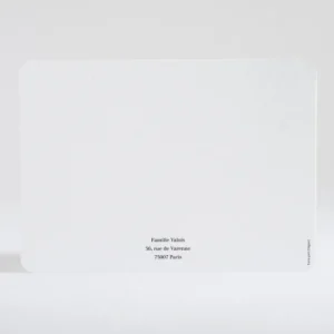 Carte de correspondance Happy family*Faire-part Elégant Sale