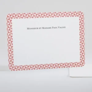 Carte de correspondance Just You*Faire-part Elégant Clearance