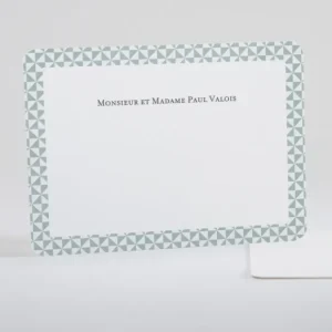 Carte de correspondance Just You*Faire-part Elégant Clearance