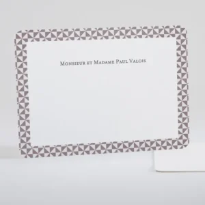 Carte de correspondance Just You*Faire-part Elégant Clearance
