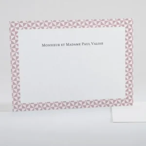 Carte de correspondance Just You*Faire-part Elégant Clearance