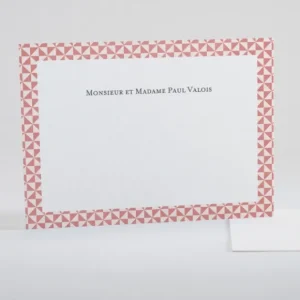 Carte de correspondance Just You*Faire-part Elégant Clearance