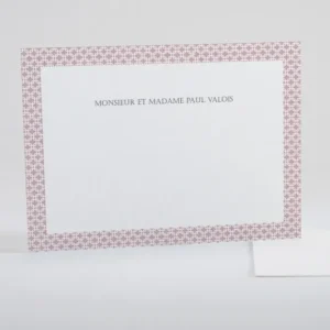 Carte de correspondance Pattern retro*Faire-part Elégant Sale