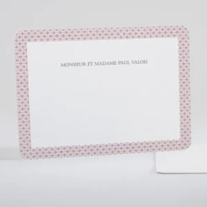 Carte de correspondance Pattern retro*Faire-part Elégant Sale