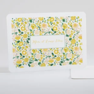 Carte de correspondance Petit liberty*Faire-part Elégant Sale