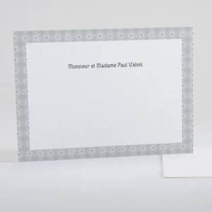 Carte de correspondance Soleil*Faire-part Elégant Clearance