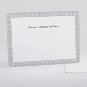 Carte de correspondance Soleil*Faire-part Elégant Clearance