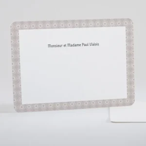 Carte de correspondance Soleil*Faire-part Elégant Clearance