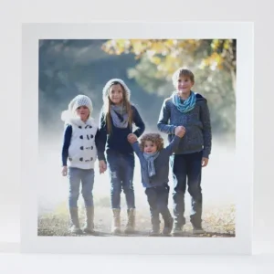 Carte de voeux Balade fleurie*Faire-part Elégant Sale