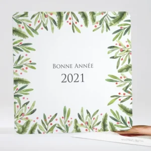 Carte de voeux Christmas jungle*Faire-part Elégant Clearance