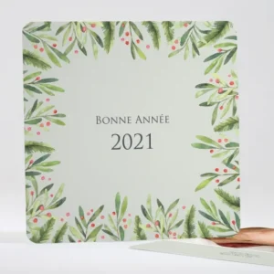 Carte de voeux Christmas jungle*Faire-part Elégant Clearance
