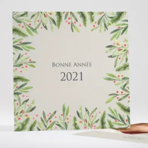 Carte de voeux Christmas jungle*Faire-part Elégant Clearance