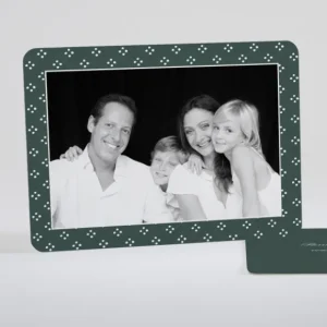 Carte de voeux Doux motif 1 photo*Faire-part Elégant Outlet