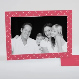 Carte de voeux Doux motif 1 photo*Faire-part Elégant Outlet