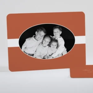 Carte de voeux Elegance 1 photo*Faire-part Elégant Discount