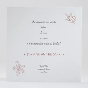 Carte de voeux Esprit de Noel*Faire-part Elégant Clearance