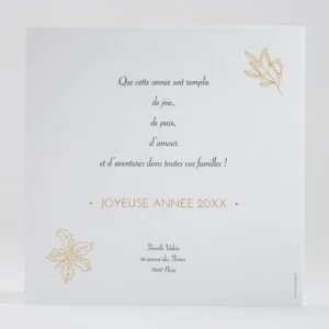Carte de voeux Esprit de Noel*Faire-part Elégant Clearance